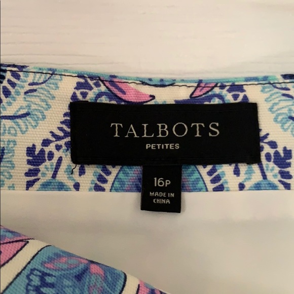 Talbots paisley skirt - Picture 2 of 4